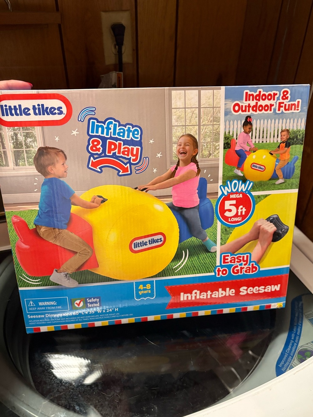 NIB- Little Tikes Inflatable Seesaw